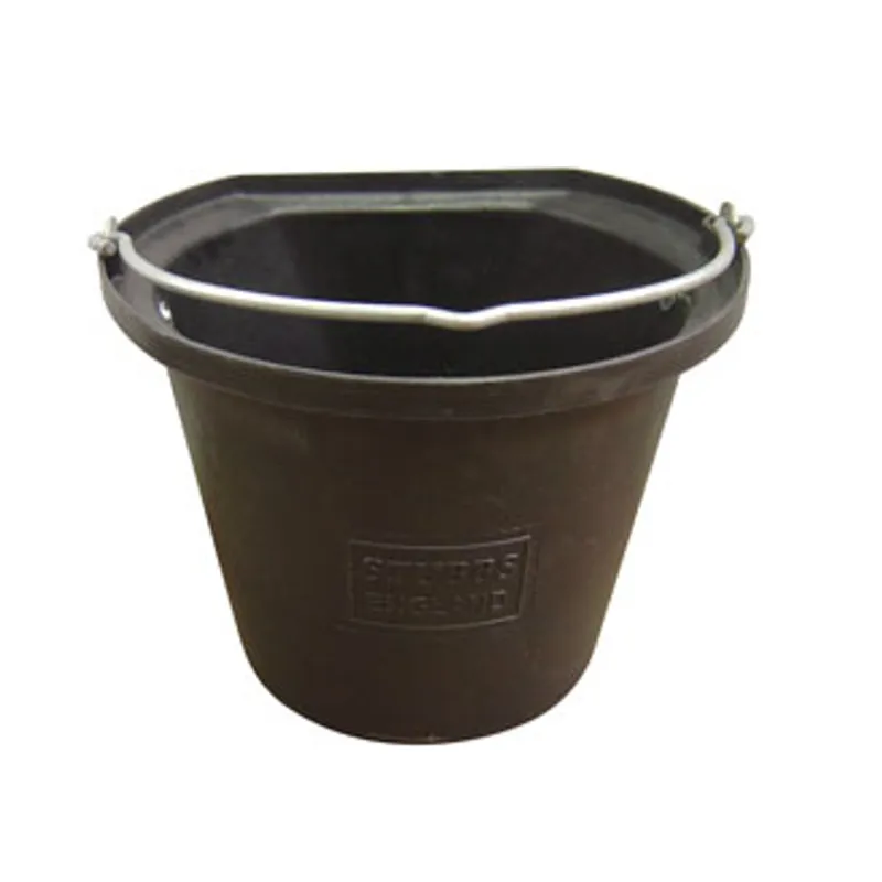 Stubbs Hanging Bucket Flat Sided Large 18L - Black